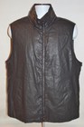 JOHN VARVATOS Man's Zip Up Vest Jacket Rock & Roll Style Size 54