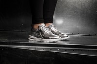 ORIGINAL NIKE AIR MAX THEA  METALLIC "SILVER" - UK 5,5 - US 8 - EUR 39