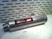 IXIL Auspufftopf ALU Durchmesser fürs Anschlussrohr 6,7cm; 9,5cm Abstand Lochmit