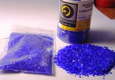 8.5 oz Uroboros Coe 90 Glass Fusing Frit Cobalt Blue Opal
