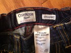 Boys' Jeans OshKosh B'gosh Denim Adjustable Waist Straight 5 Regular Dark Blue