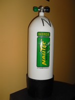 Tauchflasche Atemluftflasche Nautec Nitroxflasche 15 Liter (906) NEUWERTIG !!!