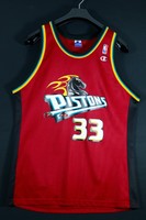 NEUW 1996 Grant Hill Detroit Pistons Gr XL SZ 48 NBA Trikot Basketball Jersey