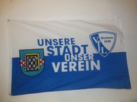 VFL BOCHUM 1848 FAHNE HISSFAHNE 120x80CM NEUWARE