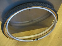 NEU Wolber MTB Schlauchreifen mit Felge 26" Fehlentwicklung für Sammler Top rare