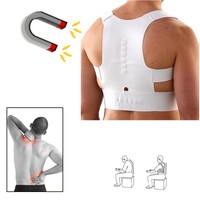 Neu Rückenbandage mit 500 Gauss Magnete für Frauen Rückenstütze Rückengürtel