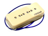 E-gitarre Tonabnehmer Wilkinson Brücke Humbucker MW90B Creme