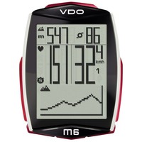 VDO M6 WL Funk Rad Computer Kabellos Tachometer Kilometerzähler Fahrrad Tacho