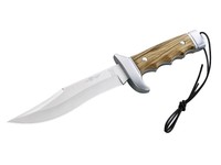 HERBERTZ/NIETO Bowiemesser Jagdmesser Messer Olivenholz-Griff Klinge17cm SHER15