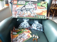 LEGO Star Wars NR.75019 AT-TE mit Figuren –Aufbauanleitung - OVP–(11)