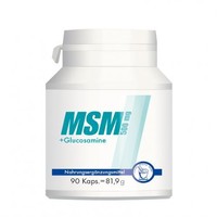 MSM 500 mg+Glucosamine Kapseln 90 St PZN: 3383711
