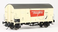 Brawa 37350 Spur0 Güterwagen Gms30 Oppeln "Tesafilm" DB Ep.III NEU/OVP