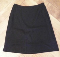 Sommerlicher STRENESSE Rock Gr. 36 / 38 wNEU A-Linie passend zum Blazer schwarz