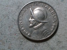 Panama 1/4 Quarto de balboa. 1970