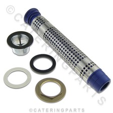 300mm commercial sink waste plug and strainer kit 70mm flange 48mm vte3018euro - Kitchen Sink Waste Fittings 300mm commercial sink waste plug and strainer kit 70mm flange 48mm vte3018euro - Kitchen Sink Waste Fittings
