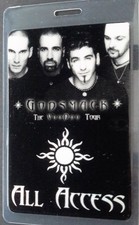 * Godsmack * Voodoo Tour - Laminated All Access Concert Tour Backstage Pass