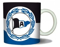 NEUHEIT ! Tasse / Becher Logo Arminia Bielefeld Fussball Fanartikel