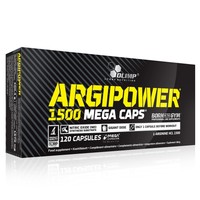 OLIMP 120 Caps ARGI POWER 1500 MEGA CAPS Pump Kapseln L-Arginin Arginine 