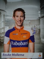 Bauke Mollema Rabobank 2012 Autogrammkarte