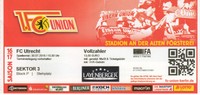Ticket Testspiel 1.FC Union Berlin - FC Utrecht  30.07.2016