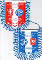 FC Schalke 04 + Wimpel + Banner + Twente Enschede + 15.03.2012 + SFCV #115 #116