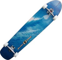 SURF ONE KOMPLETT Longboard Cruiser Deck Montiert 