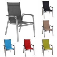 Kettler Basic Plus Stapelstuhl mit Auflage in 5 Farben Stapelsessel Stapelstühle