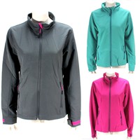 Leichte Damen SOFTSHELL JACKE Gr. S M L Laufjacke Übergangsjacke ~nx362