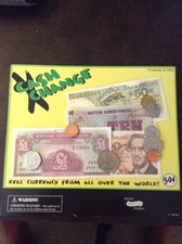 Foreign Currency & Coin Gumball Machine Header Card