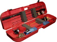 Mtm Ice Fishing Rod Box (Red), New, Free Shipping