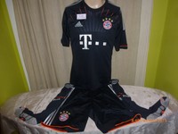 FC Bayern München Adidas 3 tlg.Champions League Trikot Set 2012/13 Gr.S- M Neu