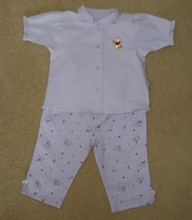 Disney Winnie Pooh Girls 2 Piece Shirt Pants Outfit Lavender Floral 24 Months
