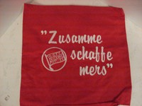 Rarität !Kissenhülle "Zusamme schaffe mers"Kickers Offenbach Fussball Fanartikel