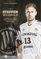Steffen Weinhold  THW Kiel 2015/2016 Handball Autogrammkarte signiert - 264394