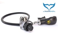 Poseidon Atemregler Xstream Deep MK3 black komplett 1. + 2.Stufe MD-Schlauch NEU