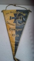 Fußball Wimpel In Freunschaft FC Eisernes Kreuz Eppingen 1967 