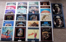 LOT OF 24 CED MOVIES 25 DISKS TOTAL SEE PHOTOS FOR TITLES