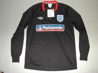England Training Trikot LS 10/12 Orig Umbro Gr M L XL XXL neu