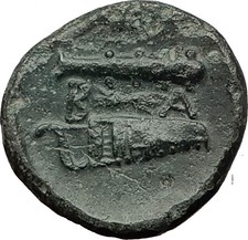 ALEXANDER III the GREAT 323BC Hercules Club Macedonia Ancient Greek Coin i59379