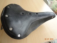 Brooks Fahrradsattel B66 schwarzer Kernledersattel