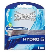 8 Stück  Wilkinson Sword Hydro 5 Rasierklingen Hydro5  Klingen Neu 