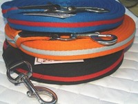 Longierleine Longe Softlonge Soft Orange Schwarz Royalblau 8 Meter Tysons Tysons