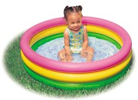 INTEX -  3 Ring Babypool "Sunset Glow" 86 x 25 cm Planschbecken NEU & OVP