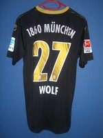 TSV 1860 München original matchworn Spielertrikot Wolf size M