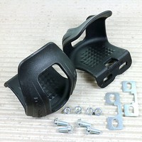 ZEFAL PEDALHAKEN GRÖSSE L / XL KUNSTSTOFF SCHWARZ - AB SCHUHGRÖSSE EU 42 US 9