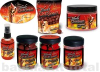 RADICAL BLOODY CHICKEN BOILIE Pop Up Neon Powder Marbel Spray Aufkleber Boilies