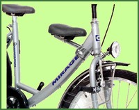 Kindersitz Set für Damen City-Fahrrad  