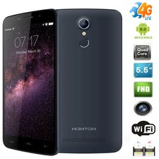 5.5" HOMTOM HT17 4G LTE Smartphone Libre Android 6.0 Quad Core Móvil Teléfono EU
