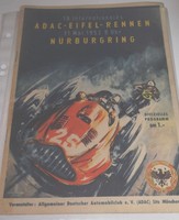 Grosser Preis von Deutschland Programmheft 1953 Original  "Selten"