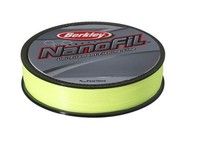 300m Berkley Nanofil 0,22mm 14,715kg Hi-Vis Chartreuse geflochtene Schnur